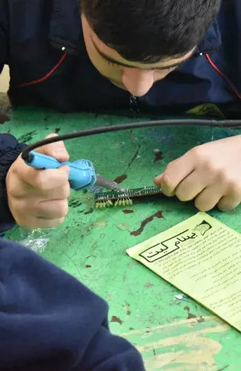 مدرسه فرهنگ، فعالیت های عملی دانش آموزان دبیرستان دوره دوم فرهنگ تهرانپارس 