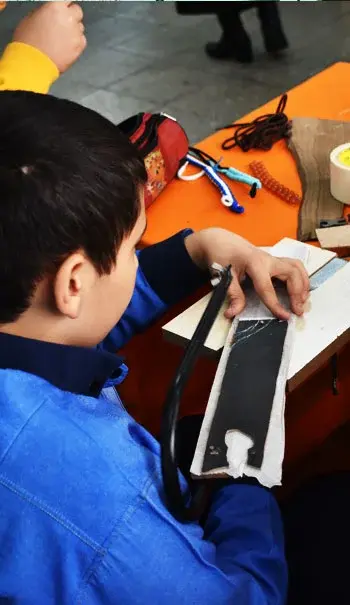 مدرسه فرهنگ،  علم فن آوری در دانش آموزان مجتمع آموزشی فرهنگ 