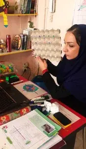 مدرسه رویا، آموزش آنلاین مدرسه دخترانه رویا منطقه 22