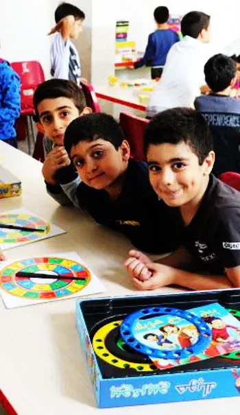 مدرسه نوید صالحین ، اتاق سرگرمی  در پیش دبستان ودبستان پسرانه  نوید صالحین  منطقه 6