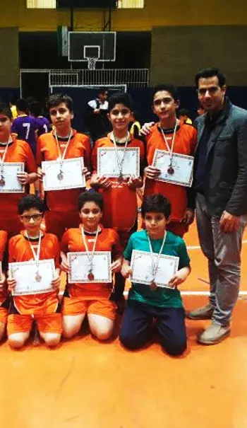 مدرسه نوید صالحین ، کسب مدال و مقام ورزشی در دبیرستان پسرانه غیر دولتی نوید صالحین منطقه 6