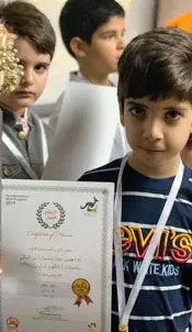 مدرسه البرز پایدار، مدال افتخار دانش آموزان در پیش دبستان و دبستان پسرانه البرز پایدرا منطقه 7