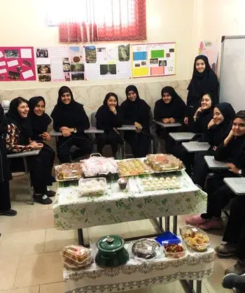 مدرسه رهروان معرفت کمال، جشنواره غذا دبیرستان غیر دولتی  دخترانه دوره دوم رهروان معرفت کمال منطقه 5 