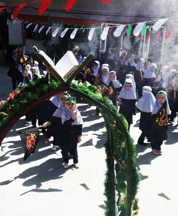 مدرسه آتیه سازان، مراسم بازگشایی مدرسه دخترانه آتیه سازان