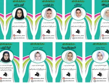 مدرسه آتیه سازان، قبولی دانش آموزان مدرسه آتیه سازان منطقه 3 در آزمون ورودی تیزهوشان