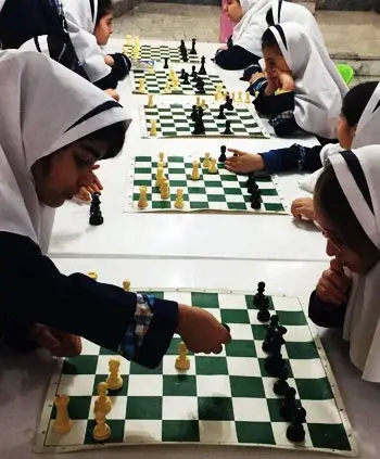 مدرسه ماهور، تیم شطرنج در دبستان غیر دولتی  دخترانه ماهور منطقه 2