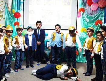 مدرسه حکمت نوین، اجرای تئاتر دانش آموزان پیش دبستان و دبستان پسرانه حکمت نوین منطقه 8