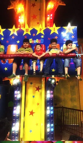 مدرسه آل طه، شهربازی دانش آموزان پیش دبستان ودبستان پسرانه آل طه منطقه 2