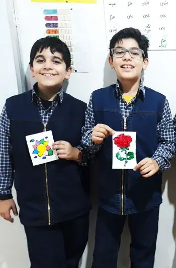 مدرسه آل طه، هنرمندان مدرسه ی پسرانه آل طه منطقه 2