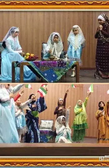 مدرسه سیمای فرشتگان، برگزاری تئاتر دانش آموزان دبستان غیر دولتی سیمای فرشتگان  منطقه 8