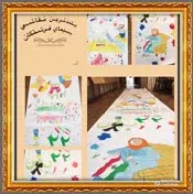 مدرسه سیمای فرشتگان، نقاشی دانش آموزان مدرسه ی سیمای فرشتگان منطقه 8