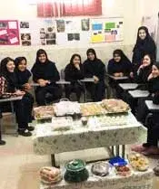 مدرسه رهروان معرفت کمال، جشنواره غذا دبیرستان غیر دولتی  دخترانه دوره دوم رهروان معرفت کمال منطقه 5 