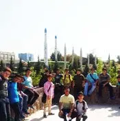 مدرسه پویش آگاهان، عکس دسته جمعی دانش آموزان دبیرستان دوره اول پسرانه پویش آگاهان منطقه 4