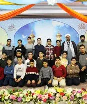 مدرسه پویش آگاهان، عکس  یادگاری جشن تکلیف دانش آموزان دبیرستان پسرانه پویش آگاهان  منطقه 4