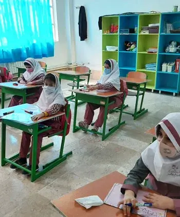 مدرسه  جوانه های علم وفرهنگ، نمای کلاس در دبستان  دخترانه  جوانه های علم و فرهنگ منطقه 4