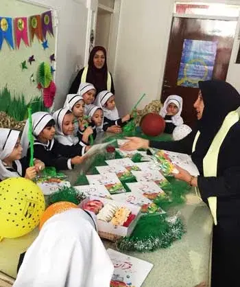 مدرسه اسما یاسین، جشن قرآن در دبستان و پیش دبستانی دخترانه اسما یاسین منطقه 4