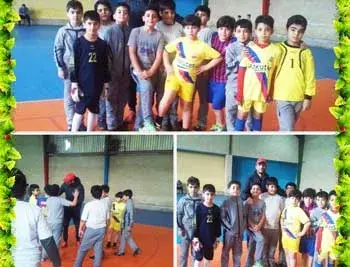 مدرسه امیدان، سالن ورزشی  پیش دبستان و دبستان  غیر دولتی پسرانه امیدان منطقه 4