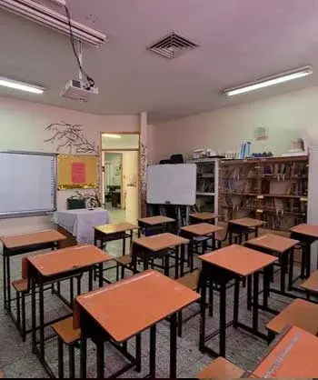 مدرسه بشرا، نمای کلاس دبیرستان دوره اول دخترانه بشرا منطقه 2