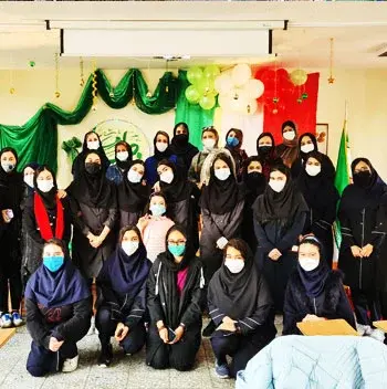 مدرسه بشرا، عکس دسته جمعی دانش آموزان دوره دوم دبیرستان غیر دولتی بشرا منطقه 2