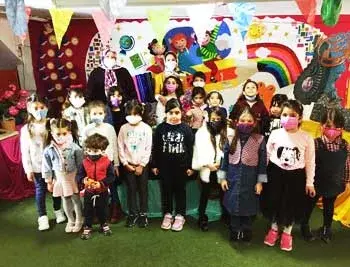 مدرسه رسا، ورود پیش دبستانی های عزیز مدرسه ی دخترانه رسا 