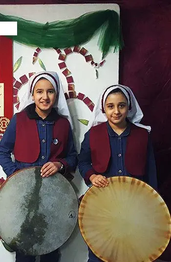 مدرسه رسا، نوازندگی دانش آموزان دبستان دخترانه رسا منطقه 8