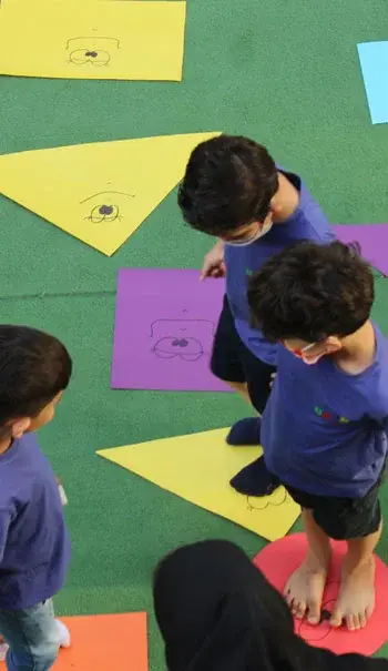 مدرسه سلام یاسین، آشنایی با اشکال و یادگیری نام آن ها در پیش دبستان سلام یاسین