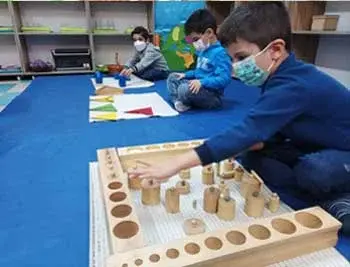 مدرسه بهان، عکس از کارگاه مونته سوری پیش دبستان و دبستان پسرانه بهان منطقه 5