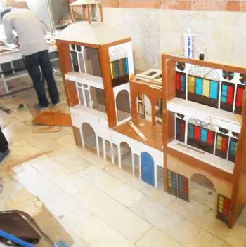 مدرسه فنی حرفه ای بهان تکنیک، عکس از ماکت ساخته شده توسط دانش آموزان هنرستان پسرانه بهان تکنیک منطقه 5