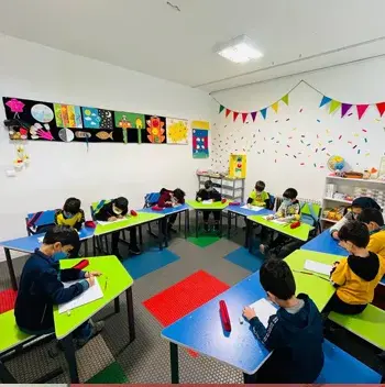 مدرسه پندار نو، عکس از کلاس های آموزشی پیش دبستان و دبستان پندار نو منطقه 4