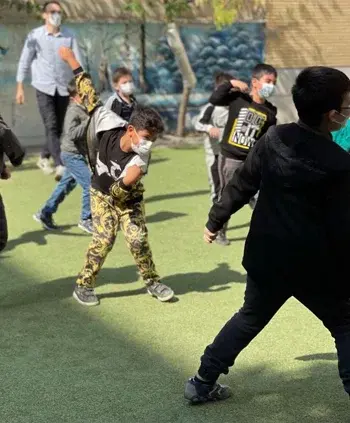 مدرسه پندار نو، عکس از بازی گروهی دبستان پسرانه پندار نو منطقه 4