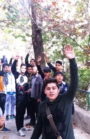 مدرسه فنی حرفه ای بهان تکنیک، عکس از اردوی دانش آموزان هنرستان پسرانه بهان منطقه 5