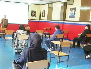 مدرسه بهان، عکس از کلاس های آموزش و تخته های هوشمند دبیرستان دوره دوم بهان منطقه 5