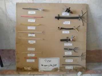 مدرسه فنی حرفه ای بهان تکنیک، عکس از امکانات آموزشی کارگاه های هنرستان پسرانه بهان تکنیک منطقه 5