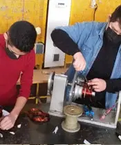 مدرسه فنی حرفه ای بهان تکنیک، عکس دانش آموزان هنرستان پسرانه بهان تکنیک منطقه 5