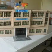 مدرسه فنی حرفه ای بهان تکنیک، عکس از ماکت ساخته شده توسط دانش آموزان هنرستان پسرانه بهان تکنیک منطقه 5