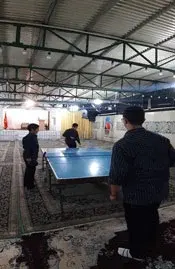 مدرسه ایران تکنیک، عکس از پینگ پنگ بازی کردن دانش آموزان هنرستان ایران تکنیک منطقه 22