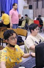 مدرسه نوید صالحین، تصویری از کلاس IT  دبیرستان دوره اول نوید صالحین