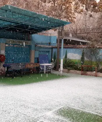 مدرسه علم مبین، حیاط برفی پیش دبستان و دبستان پسرانه علم مبین