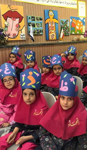 مدرسه اتحاد نوین، تصویری از جشن الفبای دانش آموزان مدرسه اتحادنوین