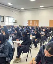 مدرسه آلا، برگزاری آزمون های مرتبط درسی در دبیرستان دخترانه آلا